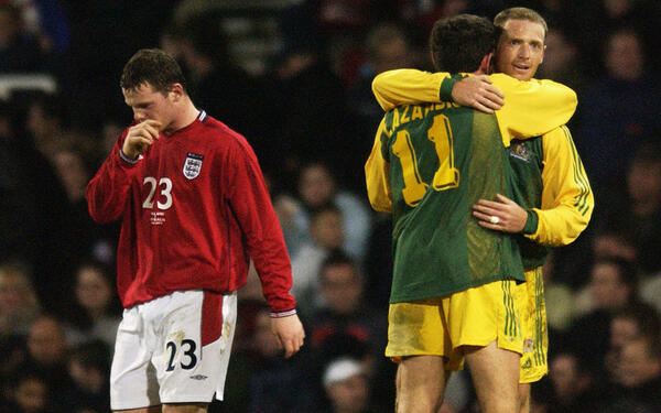 England Australia 2003 Socceroos