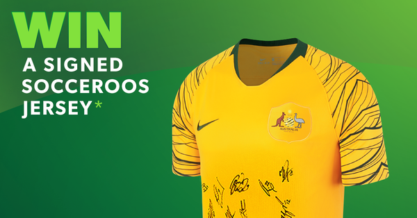 Win signed Soc jersey FFA Instagram