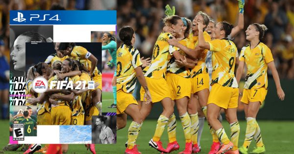 FIFA 21 cover Westfield Matildas