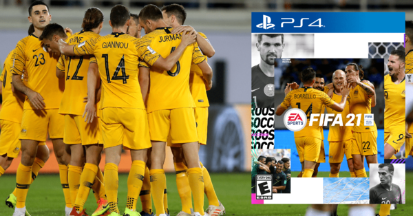 FIFA 21 Socceroos cover art