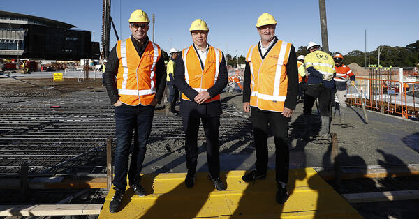 Graham Arnold SFS construction new stadium