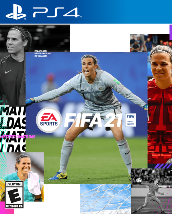 Lydia Williams FIFA 21 cover
