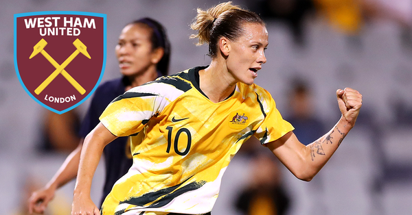 Emily Van Egmond West Ham United Westfield Matildas