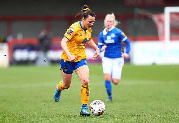 Hayley Raso on the ball 