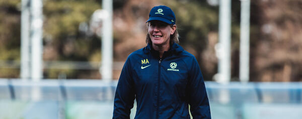 Andreatta at Matildas Camp