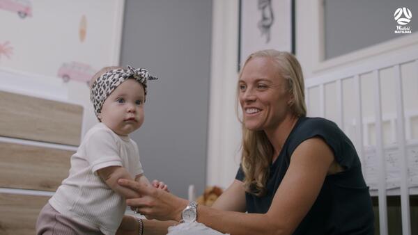 Tameka Yallop with daughter Harley 