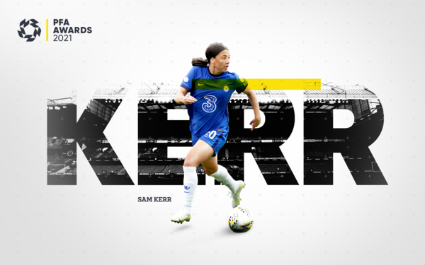 Sam Kerr uk PFA Award nomination 
