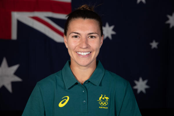 Steph Catley 2020 Olympic portrait 