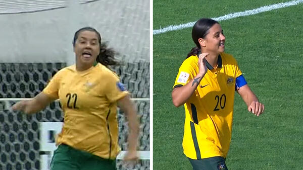 From 1 to 54: Sam Kerr's record-breaking haul of goals for Australia | CommBank Matildas