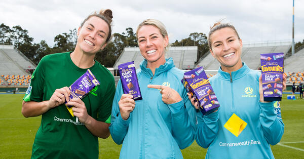 Cadbury Stay In The Game Until 2026 With New Commbank Matildas Partnership