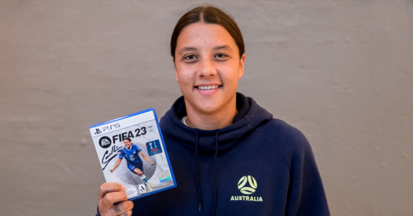 WIN a copy of FIFA23 signed by Sam Kerr