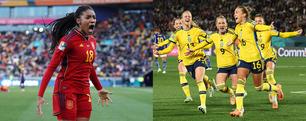 Spain to take on Sweden in World Cup semi-final 