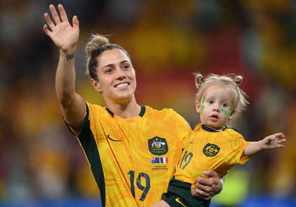 Katrina Gorry set for 100th CommBank Matildas appearance at World Cup semi-final