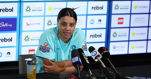 Sam Kerr | Pre-Match Press Conference | CommBank Matildas v Philippines