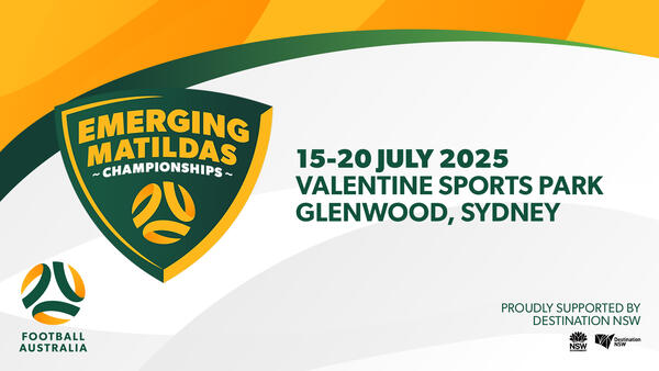 Sydney to host 2025 Emerging Matildas Championships