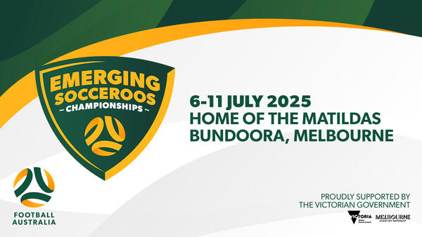 Melbourne to host 2025 Emerging Socceroos Championships