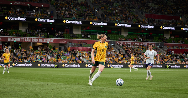 Heatley "super excited" to play first competitive CommBank Matildas games at SheBelieves Cup