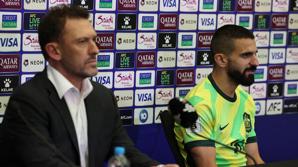 Behich: I actually didn't see the ball hitting the net