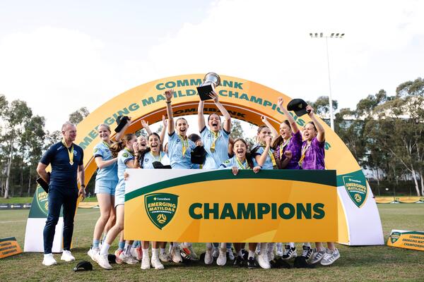 Future stars shine as CommBank Emerging Matildas Championships conclude in Sydney