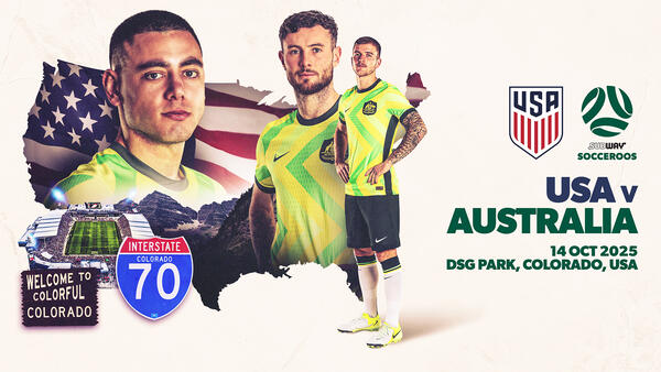 Subway Socceroos secure clash with the United States in October