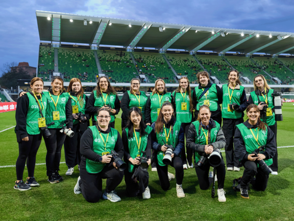 In-Frame gets focused: Emerging photographers capture the CommBank Matildas in action 