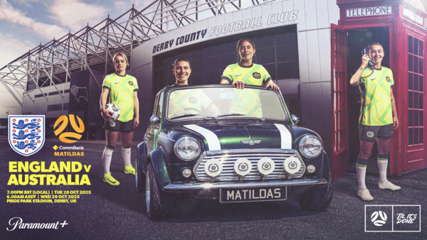 CommBank Matildas to play England in October