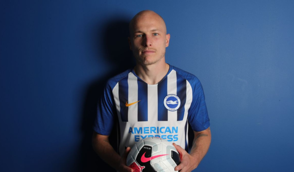 Mooy has joined Brighton and Hove Albion on a one-year loan deal