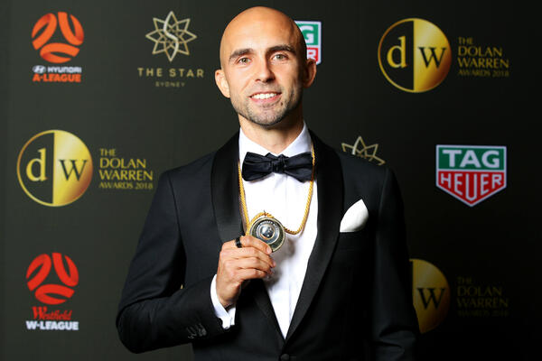 Adrian Mierzejewski Johnny Warren Medal