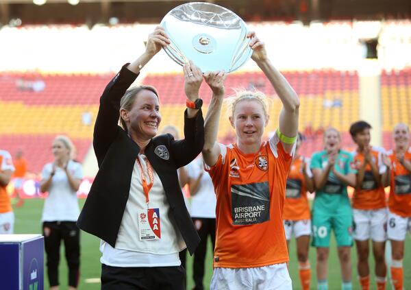 Andreatta and Hopkins among winners at rebel Female Football awards