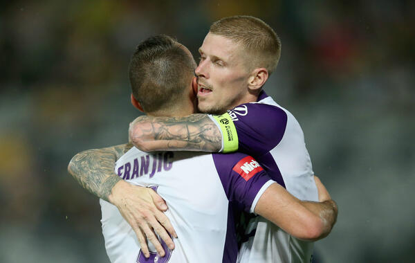 Andy Keogh and Ivan Franjic