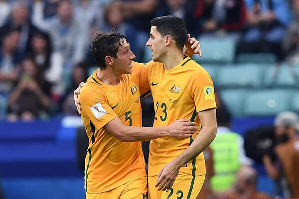 Mark Milligan and Tom Rogic 