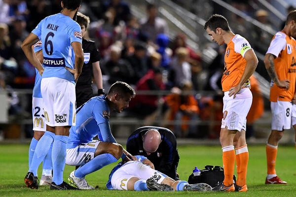 McGree, Brattan on target as City outlast gutsy 10-man Jets 