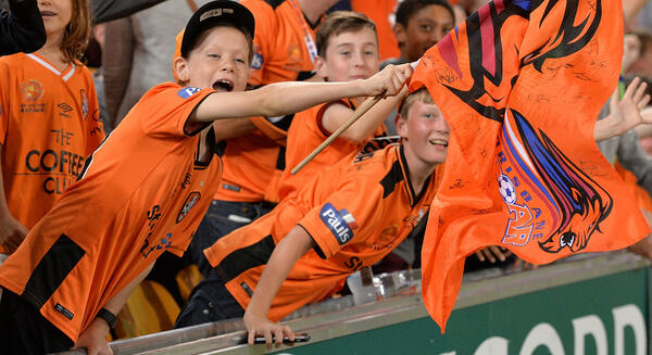Brisbane Roar fans