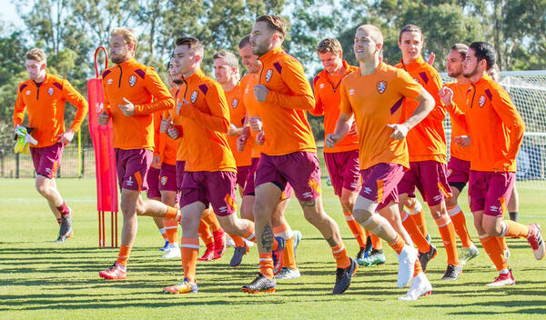 Brisbane Roar training