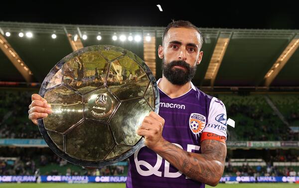Glory days: Diego Castro signs on for another two years