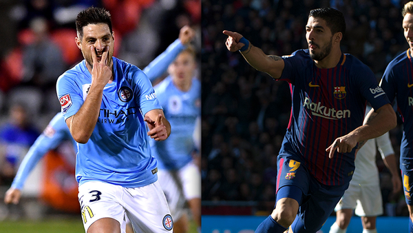 Bruno Fornaroli and Luis Suarez