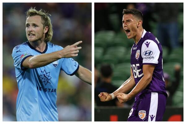 Rhyan Grant and Chris Ikonomidis