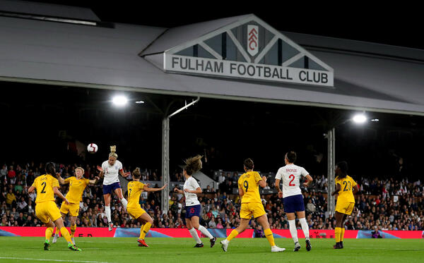 In pictures: Westfield Matildas' fighting draw against England