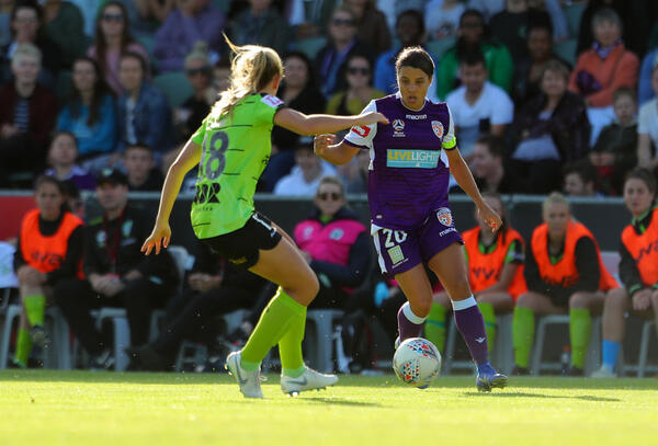 Westfield Matildas in the Westfield W-League: Kerr, Ibini strike yet again