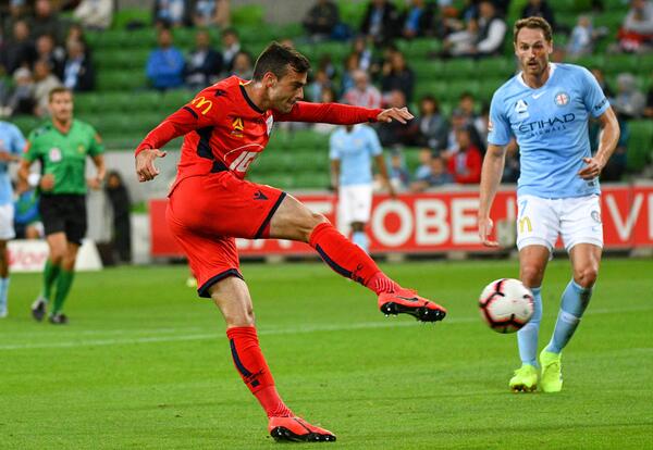 Adelaide go fourth after AAMI Park arm-wrestle with City