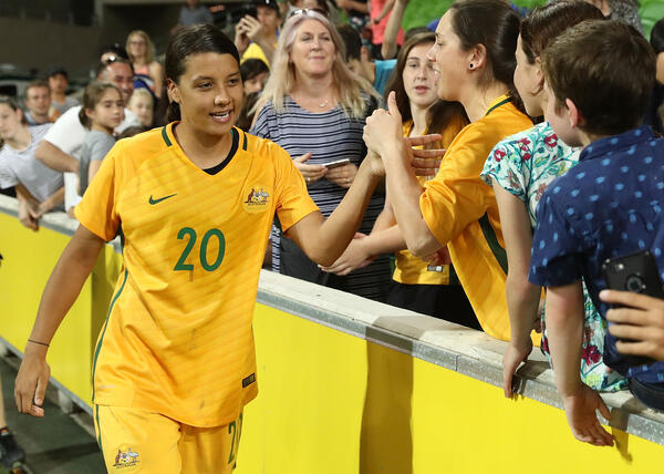 Westfield Matildas star Sam Kerr nominated for BBC award