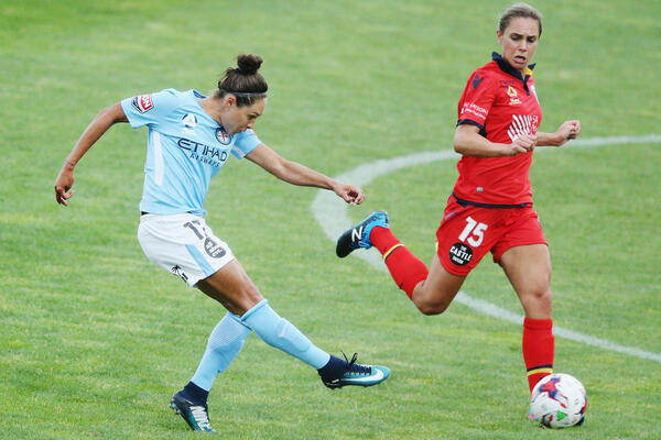 Westfield Matildas in action: Westfield W-League Round 8