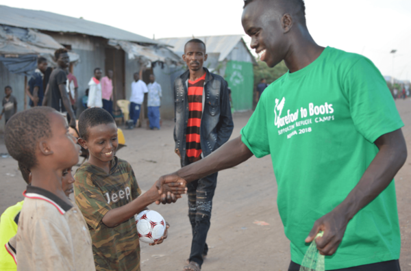 Awer Mabil wins global award for refugee work in Kenya