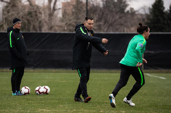 GALLERY: Westfield Matildas put through their paces in Denver, Colorado.