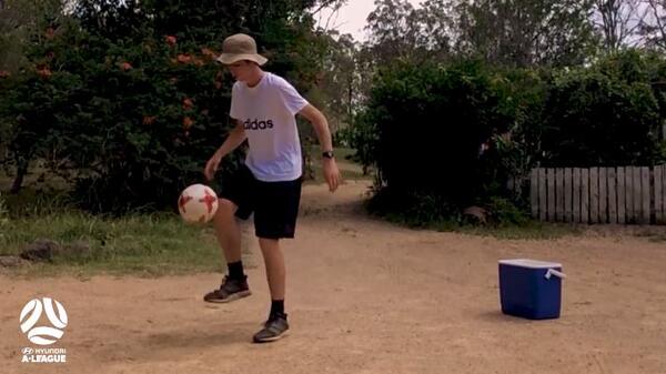 Aussie football trickster catches eye of Real Madrid