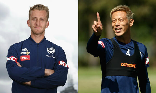 Lawrence Thomas & Keisuke Honda