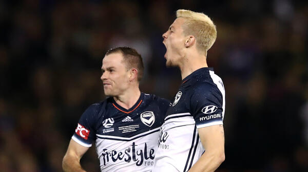 Leigh Broxham and James Donachie