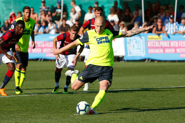Mooy finds the net for Huddersfield in Bologna friendly