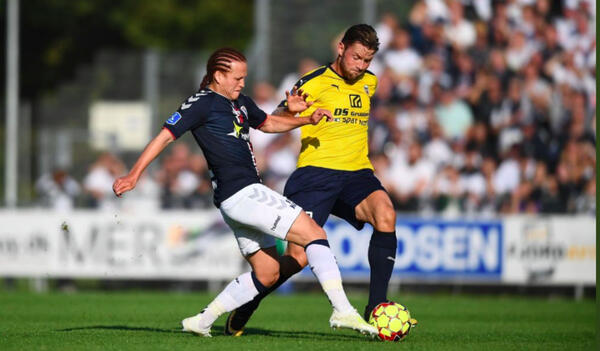 Mustafa Amini against Hobro 