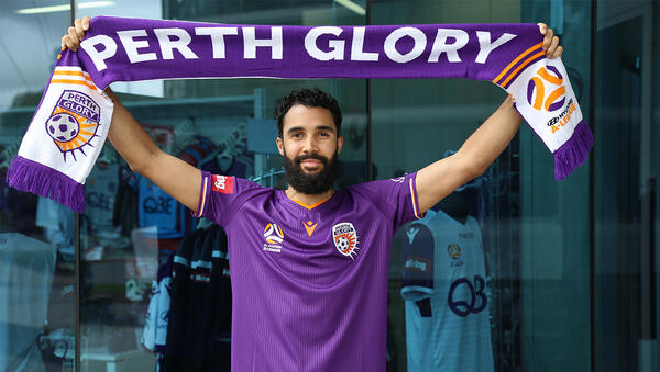 Osama Malik in shirt and scarf